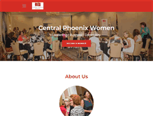 Tablet Screenshot of centralphoenixwomen.org